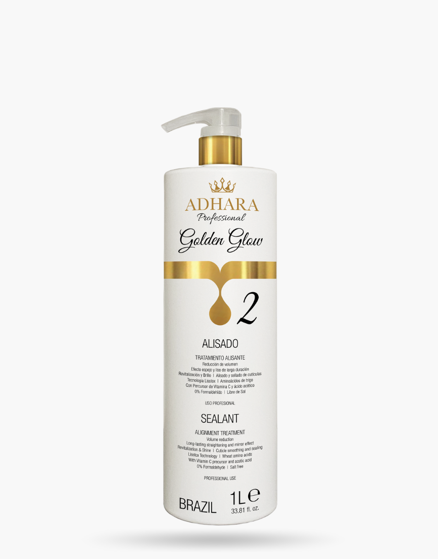 Alisado Golden Glow Profesional 1 Litro Somos Adhara