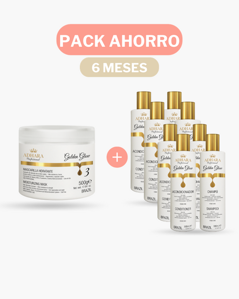 Pack Ahorro Chao Frizz, Hidratación, con Extra Brillo y Sedosidad (6 Meses)