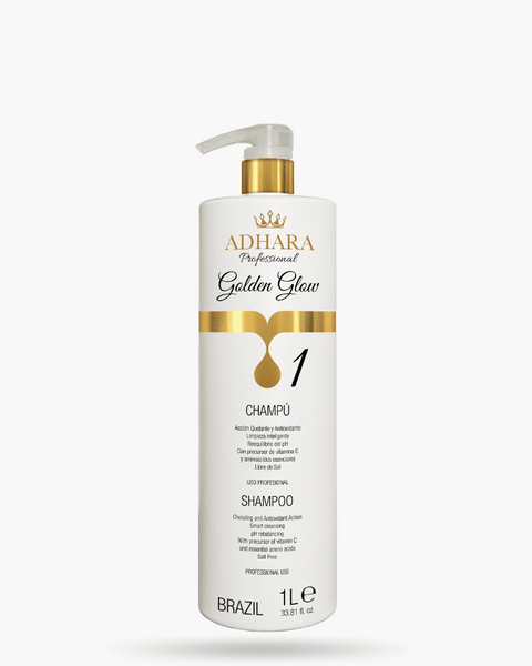 Shampoo Limpieza Profunda Golden Glow Pro 1 L