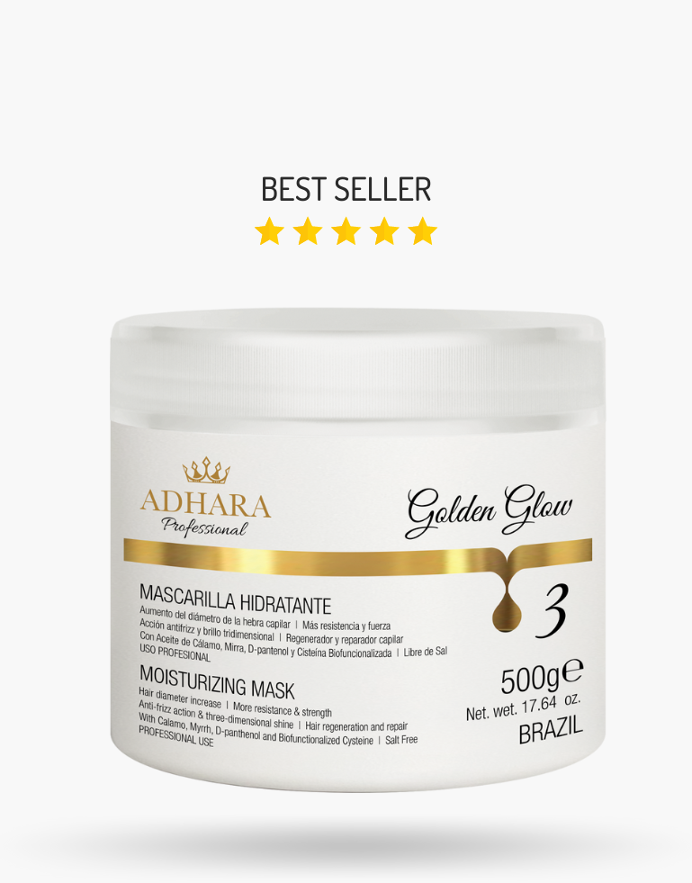 Máscara Hidratante Golden Glow 500 g