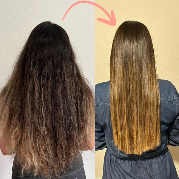 Alisado Brasileño En Pelo Rizado Cabello Rizado Keratina En Casa