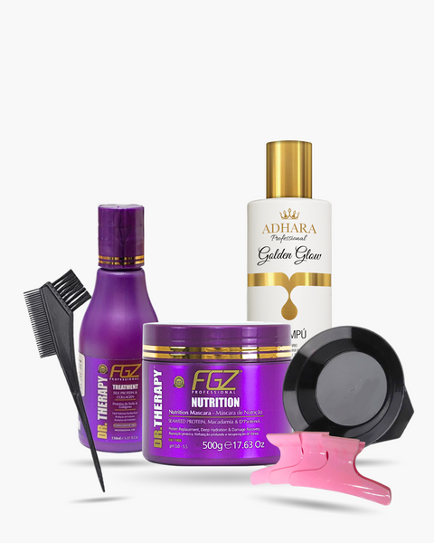 KIT DR. THERAPY  "ALISADO EN CASA" PREMIUM