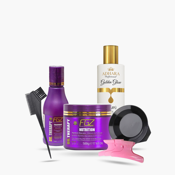 KIT DR. THERAPY  "ALISADO EN CASA" PREMIUM