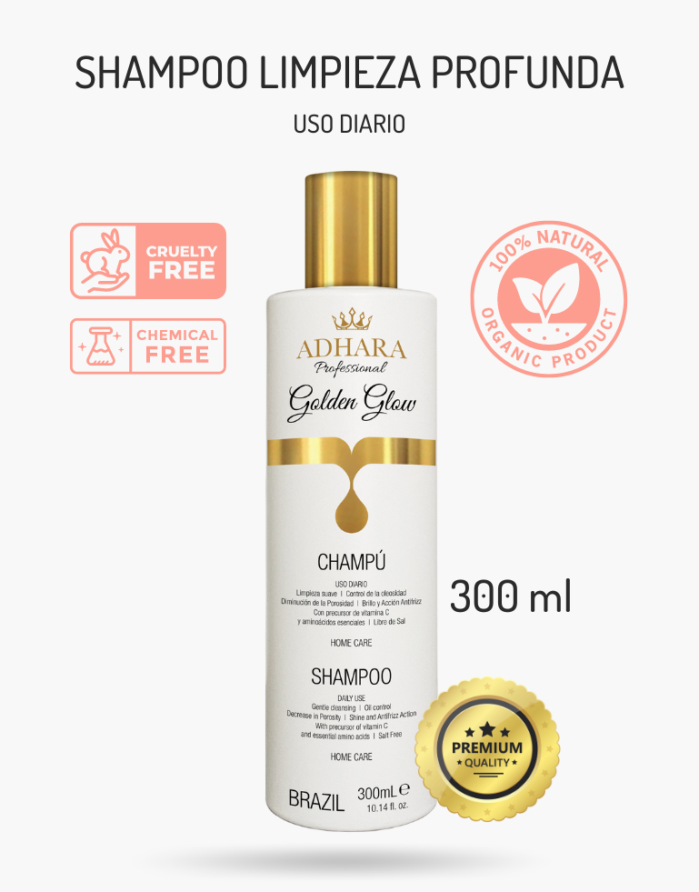 Shampoo Golden Glow Home Care 300 ml